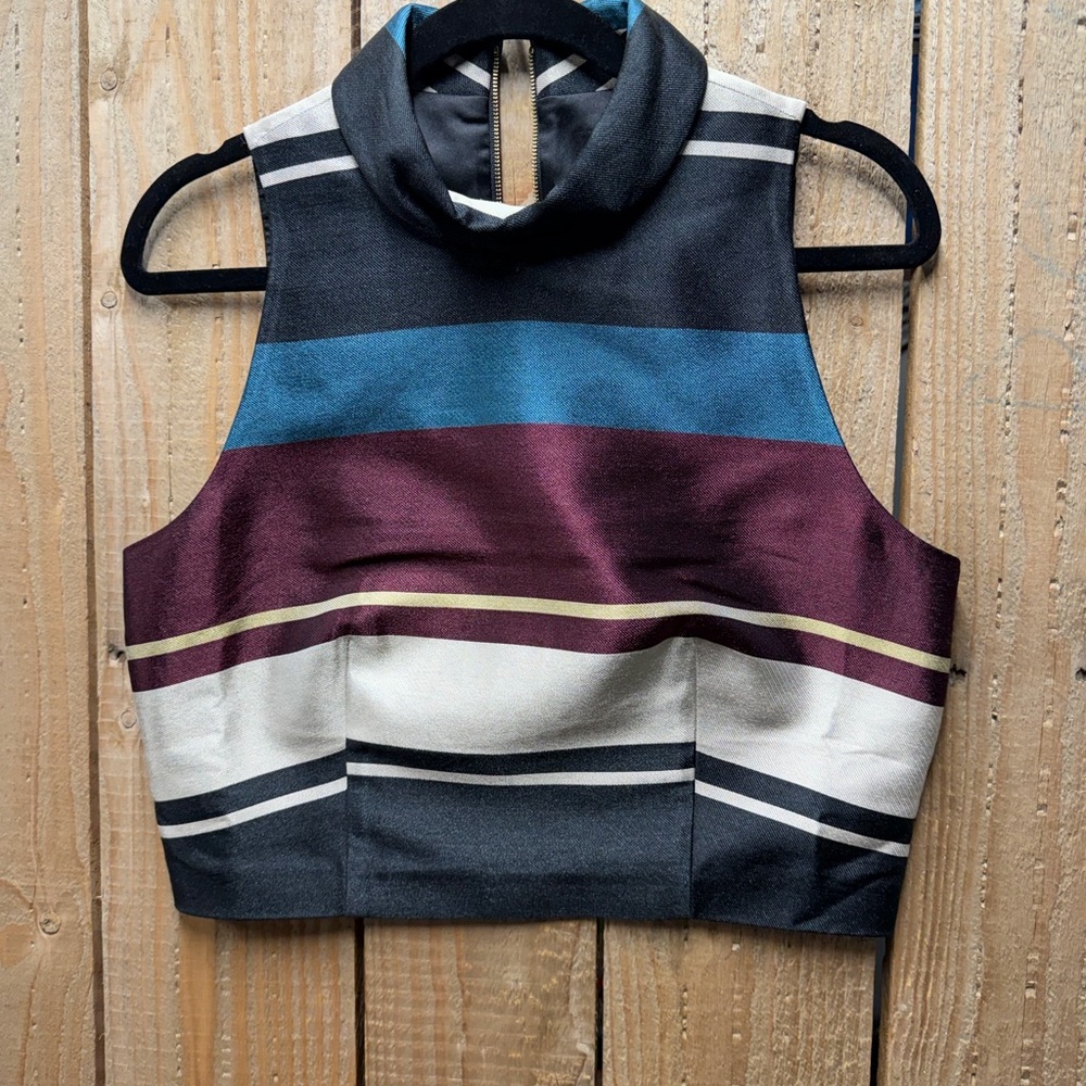 Ted Baker Multicolor Striped Top Size 3